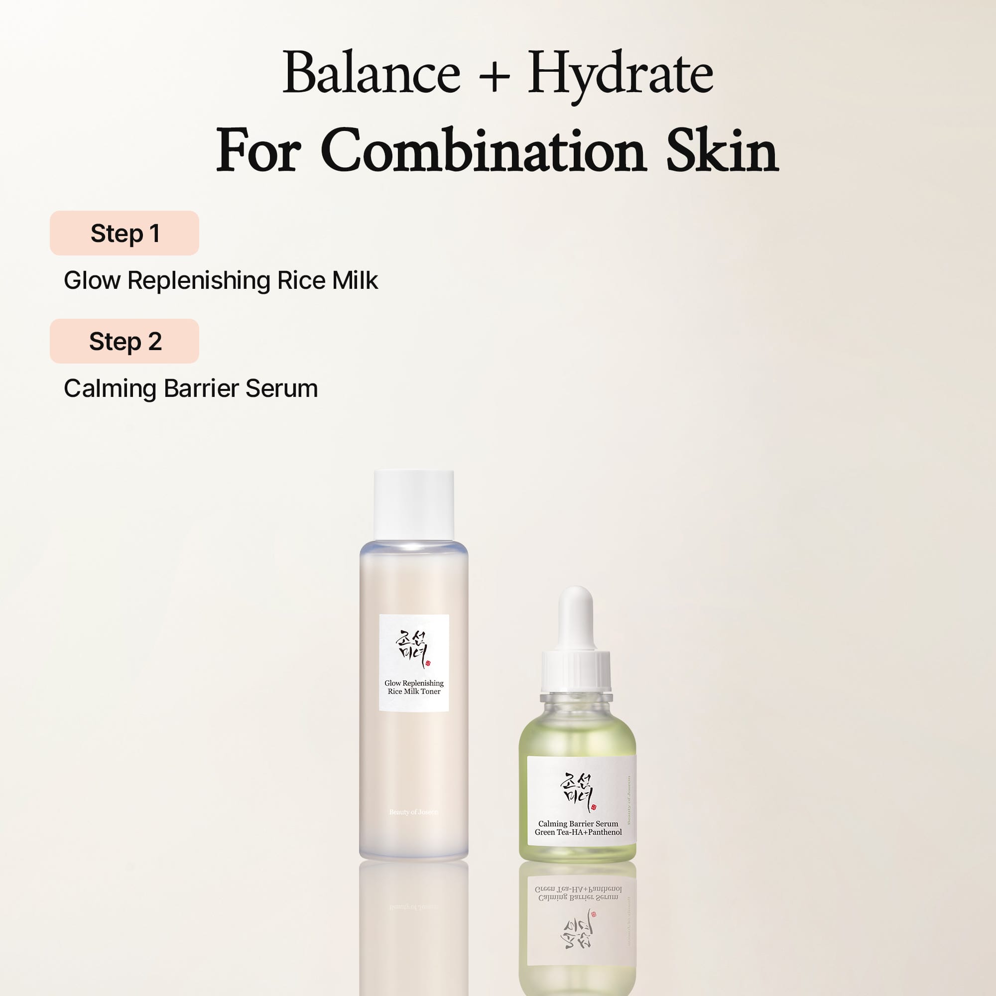 Beauty of Joseon 3 Steps to TDS Skin Prep Set